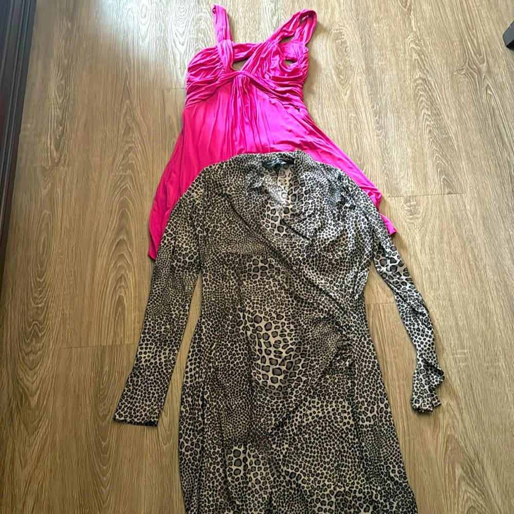 Two dress bundle of which is from Norma Kamali